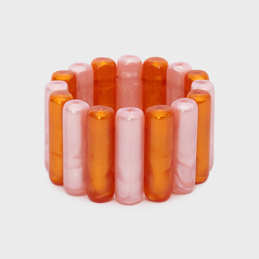 BRAZALETE SERAFINA ROSA NARANJA