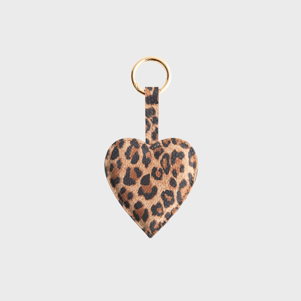CHARM BUTRICH HEART LEOPARD