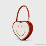 Load image into Gallery viewer, HEART BAG SMILEY COBRE
