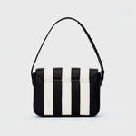 Load image into Gallery viewer, LUDOVICA FLAP BAG HUESO NEGRO
