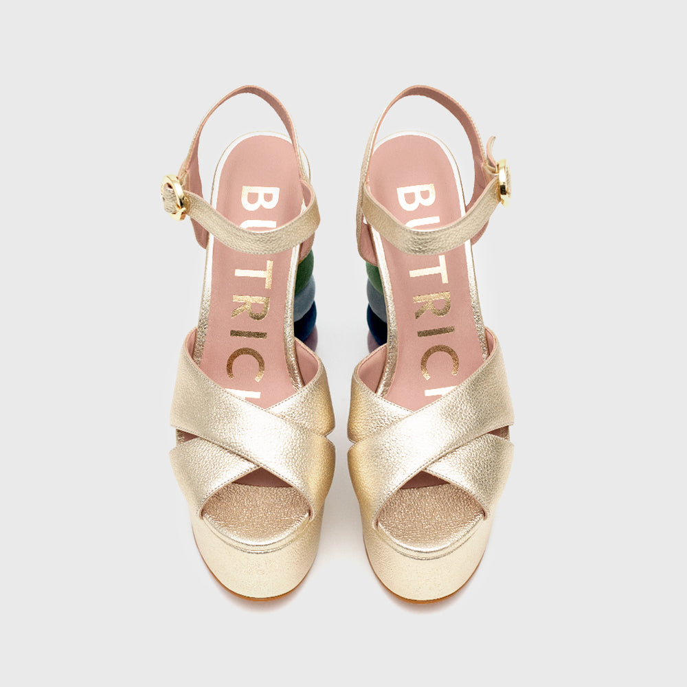 RETRO GOLDEN SUNSHINE MULTICOLOR PLATFORM