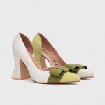 Load image into Gallery viewer, ROSEMARY PUMP GREEN BONE
