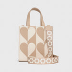 Load image into Gallery viewer, SQUARE TOTE BAG MANDY CREAM
