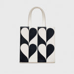 Load image into Gallery viewer, SQUARE TOTE BAG MANDY BLACK BONE
