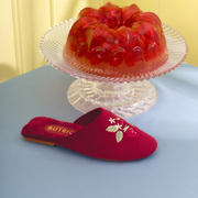 SUNDAE STRAWBERRY SLIPPER CIRUELA
