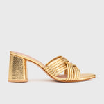 Load image into Gallery viewer, ALESSIA PUMP GOLDEN
