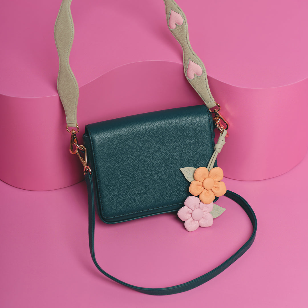AMAPOLA MINI FLAP BAG JADE