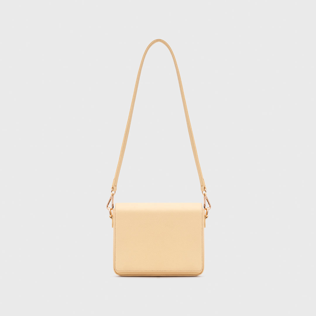 AMAPOLA MINI FLAP BAG AMARILLO PASTEL
