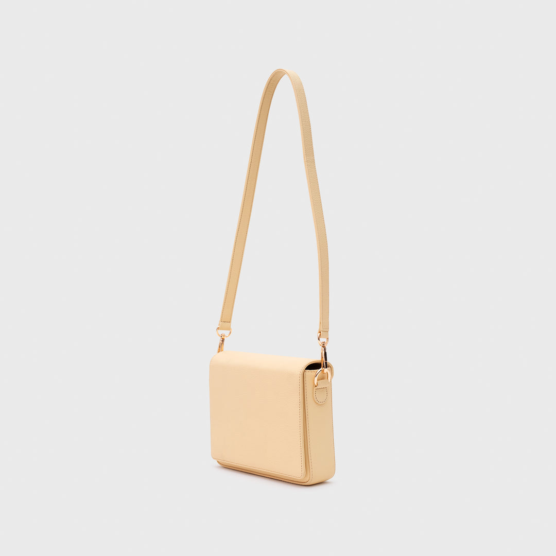 AMAPOLA MINI FLAP BAG AMARILLO PASTEL