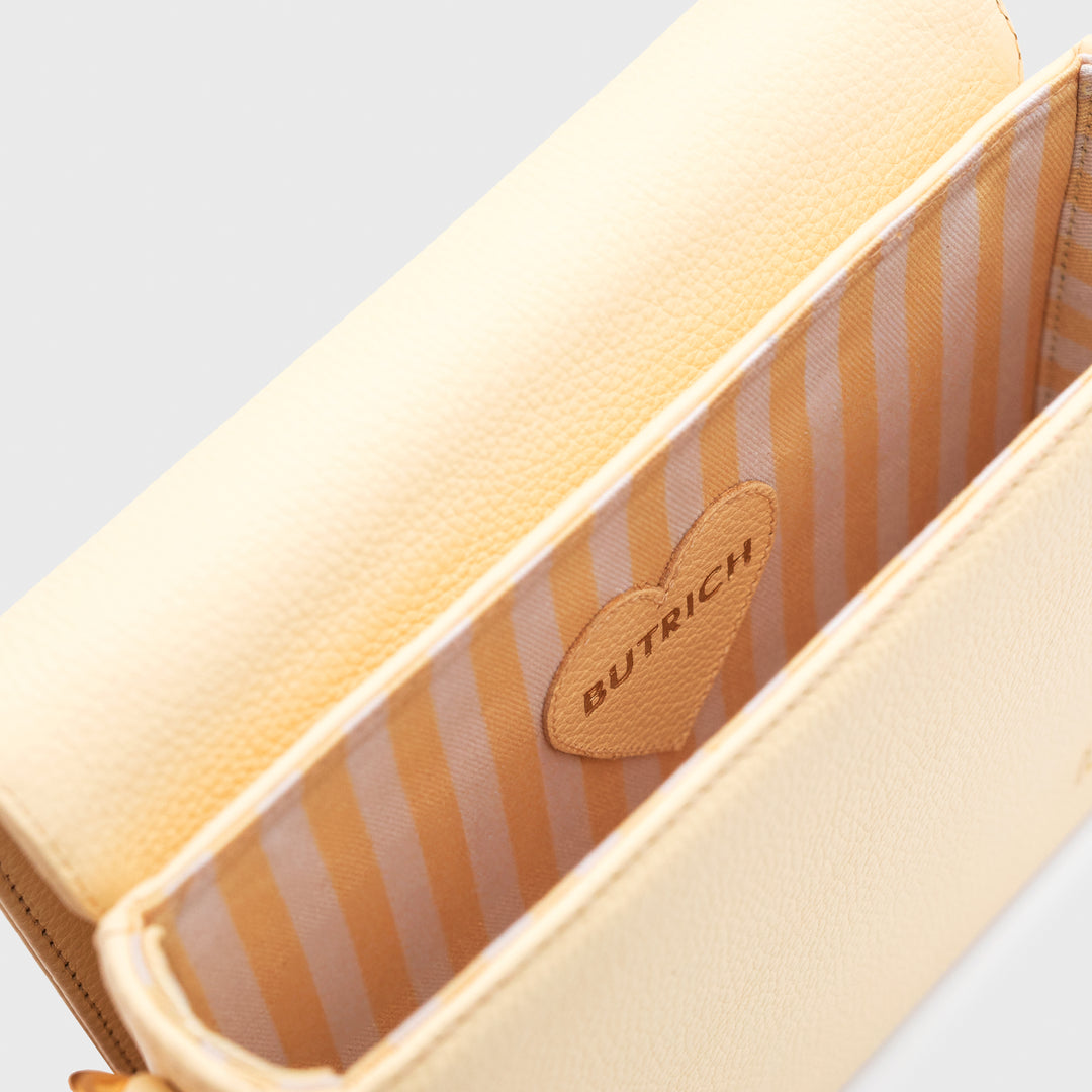 AMAPOLA MINI FLAP BAG AMARILLO PASTEL