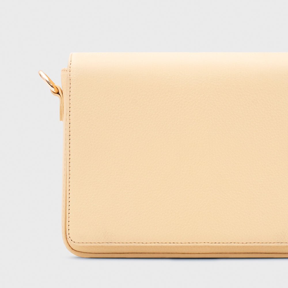AMAPOLA MINI FLAP BAG AMARILLO PASTEL