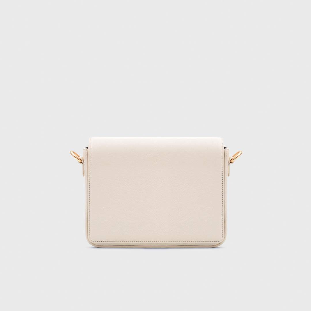 AMAPOLA MINI FLAP BAG HUESO
