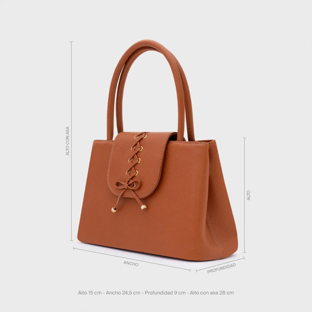 AMARA HANDLE BAG COPPER