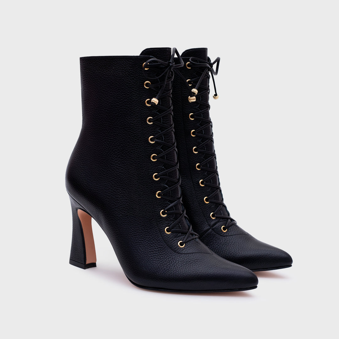 AMARA BLACK ANKLE BOOT