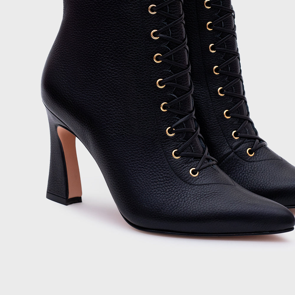 AMARA BLACK ANKLE BOOT