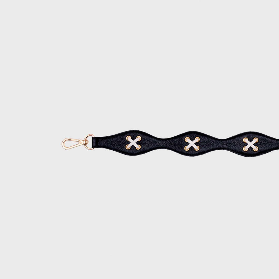 STRAP AMARA NEGRO HUESO