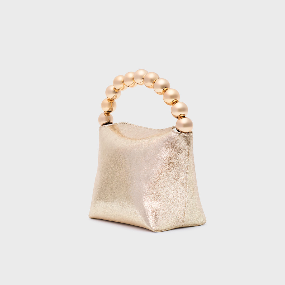 AMARIS MINI HANDBAG PLATINO ORO