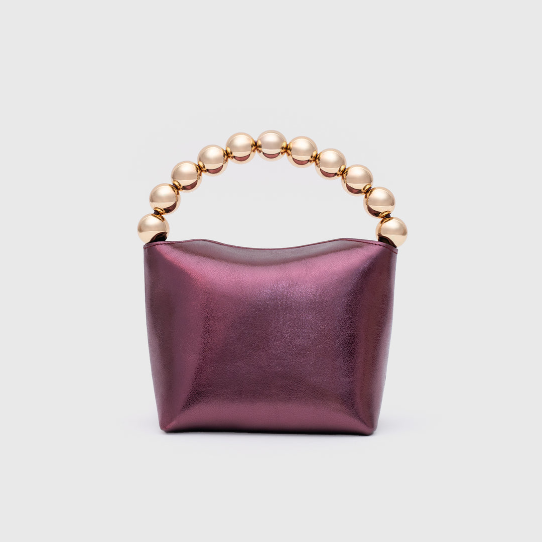 AMARIS MINI HANDBAG BURGUNDY
