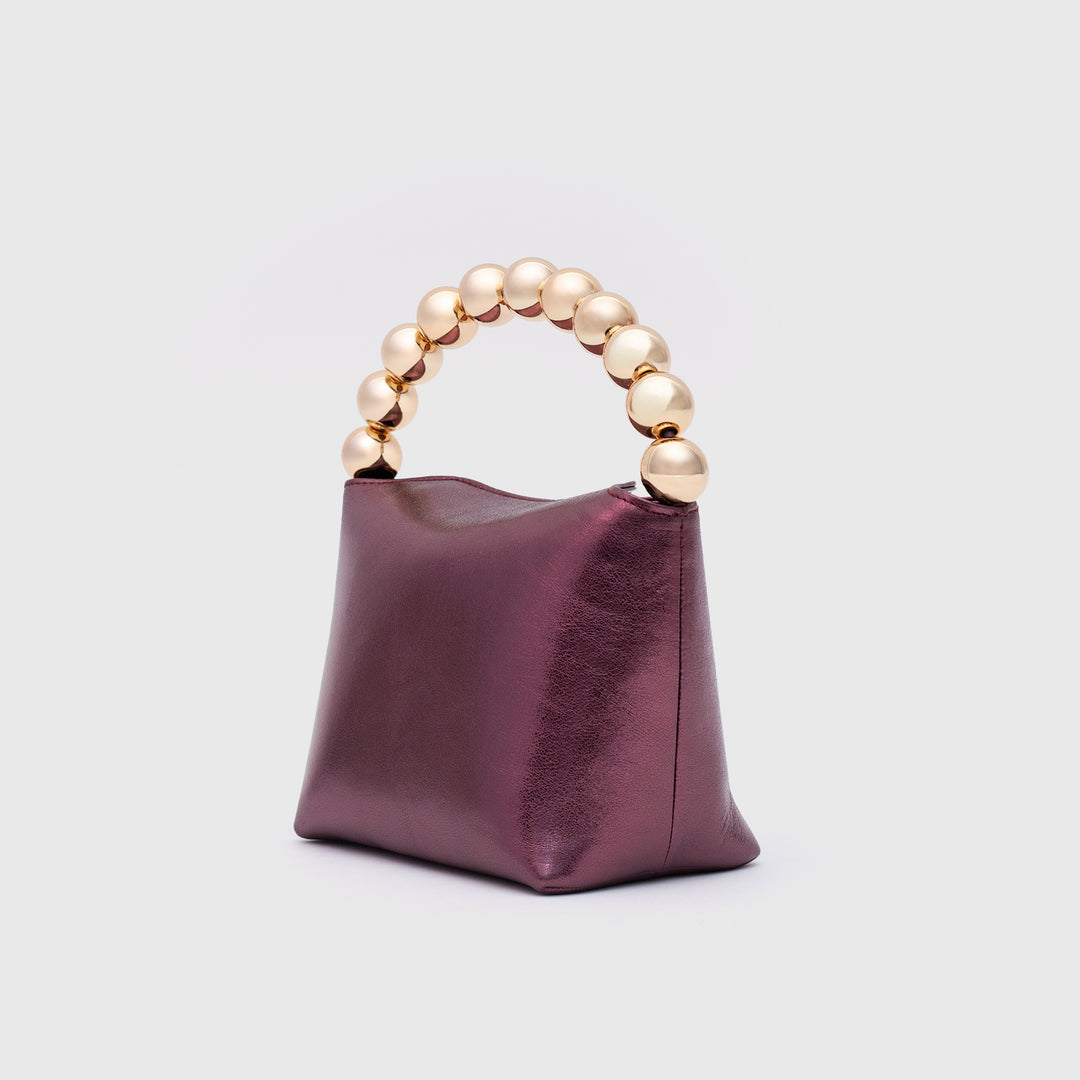 AMARIS MINI HANDBAG BURGUNDY