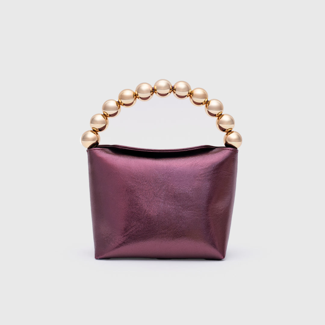 AMARIS MINI HANDBAG BURGUNDY