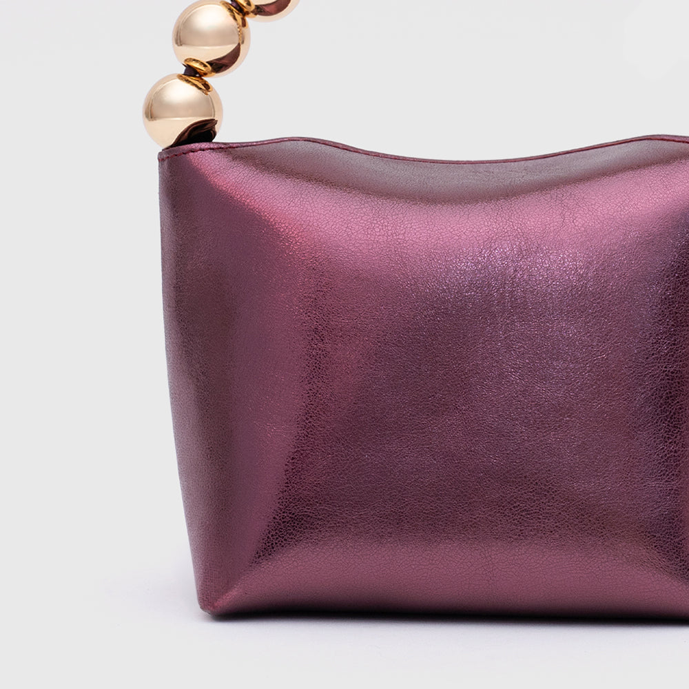 AMARIS MINI HANDBAG BURGUNDY