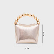 AMARIS MINI HANDBAG PLATINO ORO