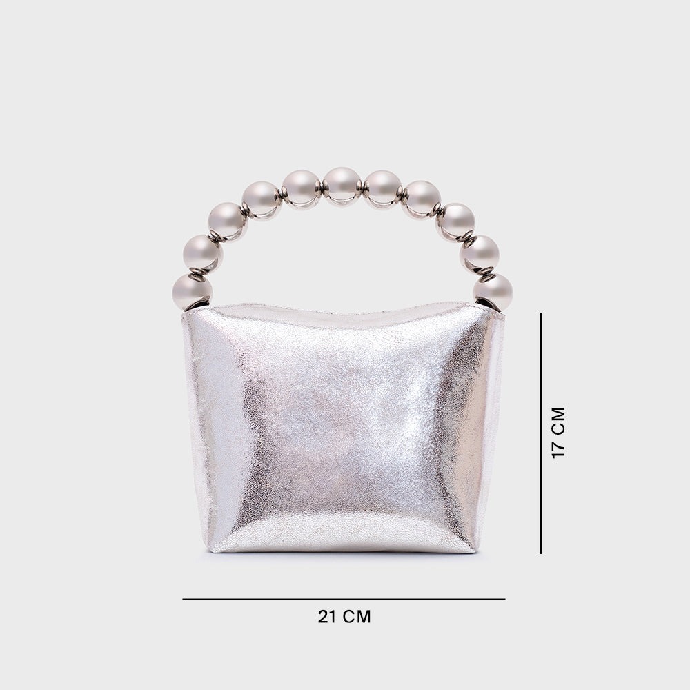 AMARIS MINI HANDBAG SILVER