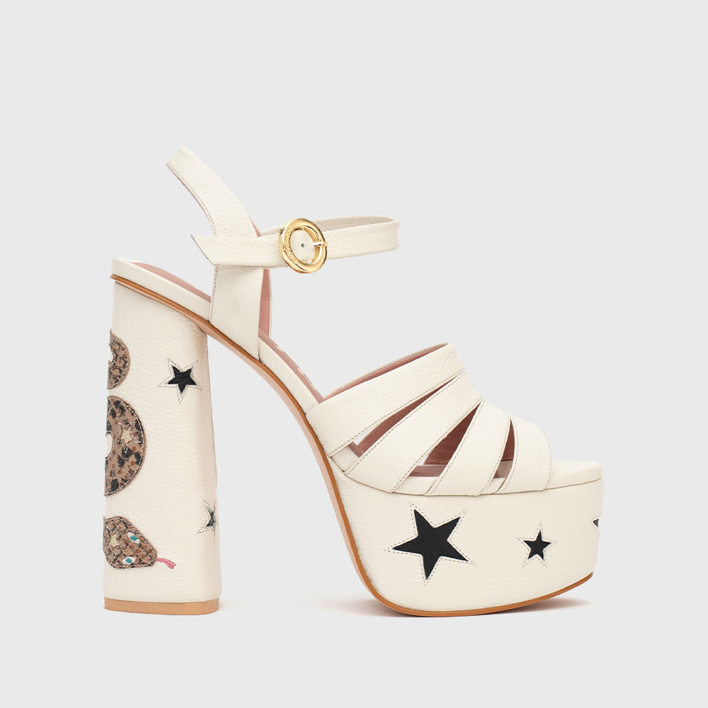 ANACONDA STARS PLATFORM IVORY