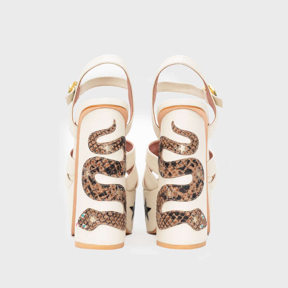 ANACONDA STARS PLATFORM IVORY