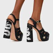 ANACONDA STARS PLATFORM BLACK