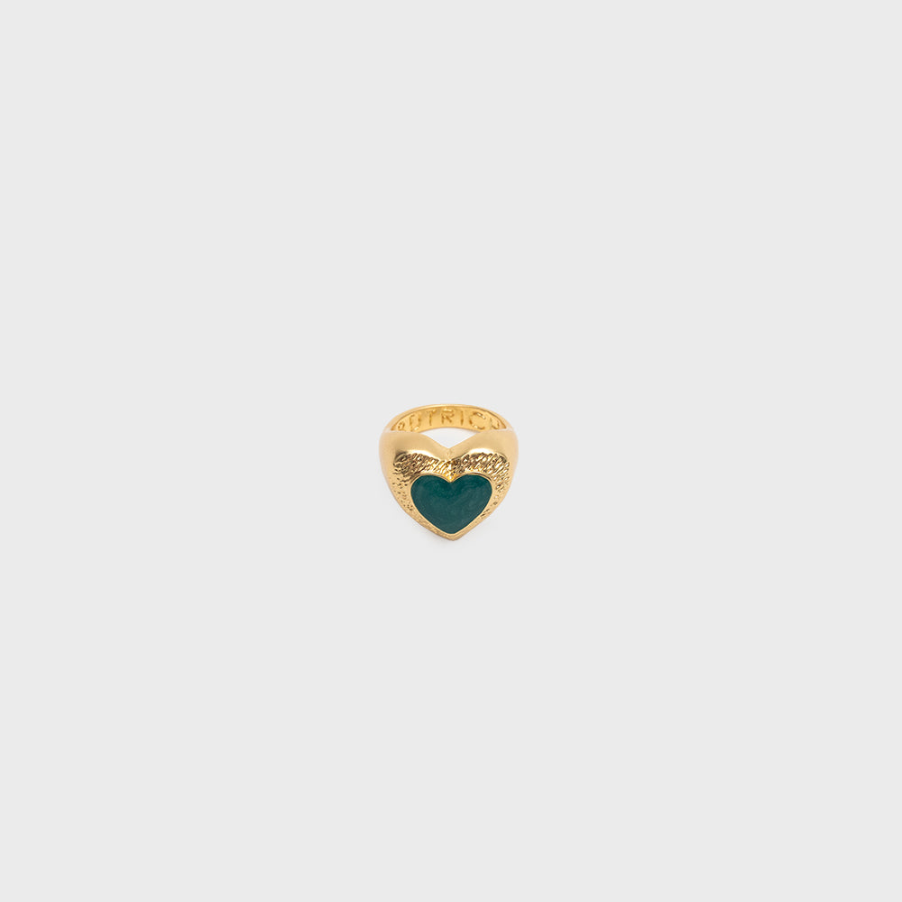 GREEN REMEDIES HEART RING