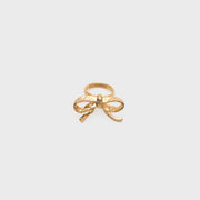 PETRA BOW RING GOLDEN 