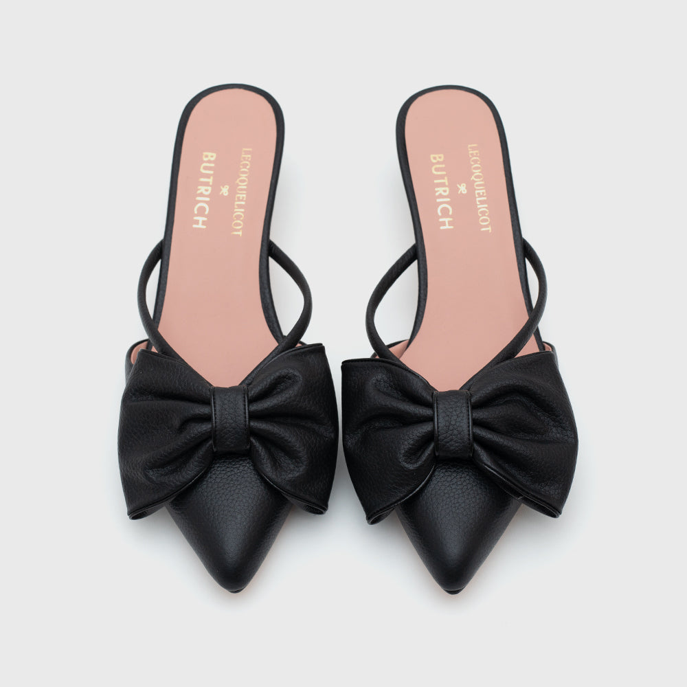 ANNE MULE MIDI NEGRO