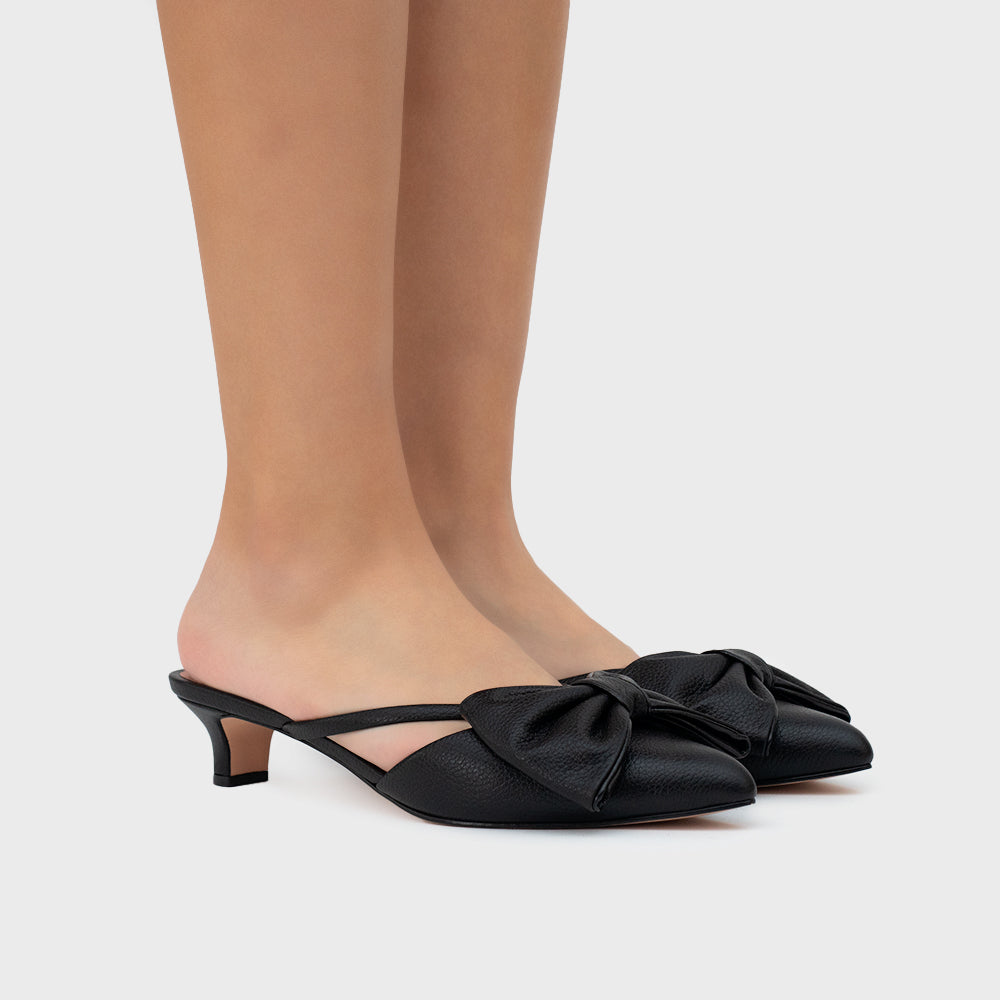 ANNE MULE MIDI NEGRO