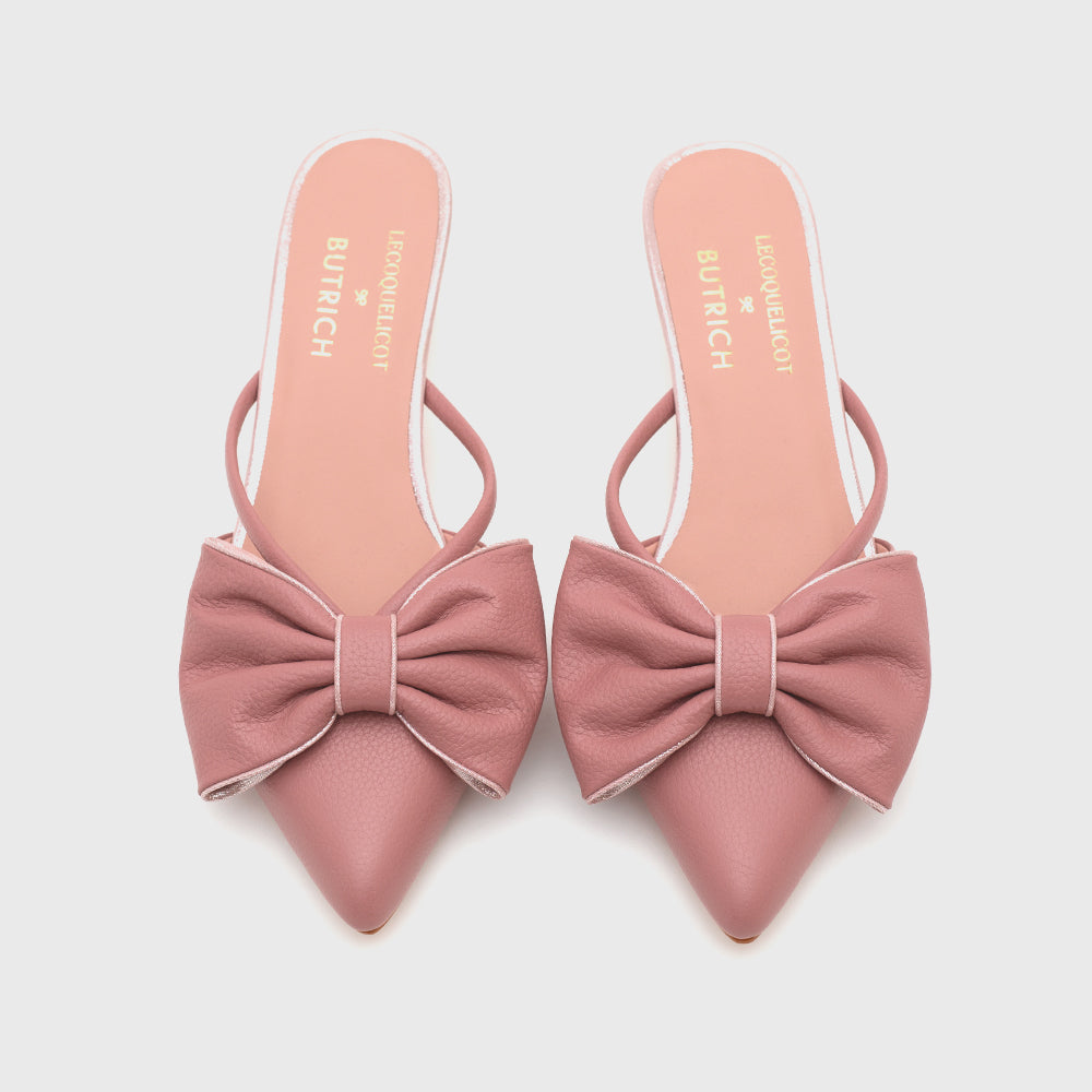 ANNE MULE MIDI PINK