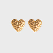MILA GOLDEN HEART EARRING