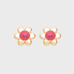 Load image into Gallery viewer, MARCELA FUCHSIA EARRING
