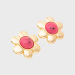 Load image into Gallery viewer, MARCELA FUCHSIA EARRING
