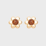 Load image into Gallery viewer, MARCELA BROWN EARRING
