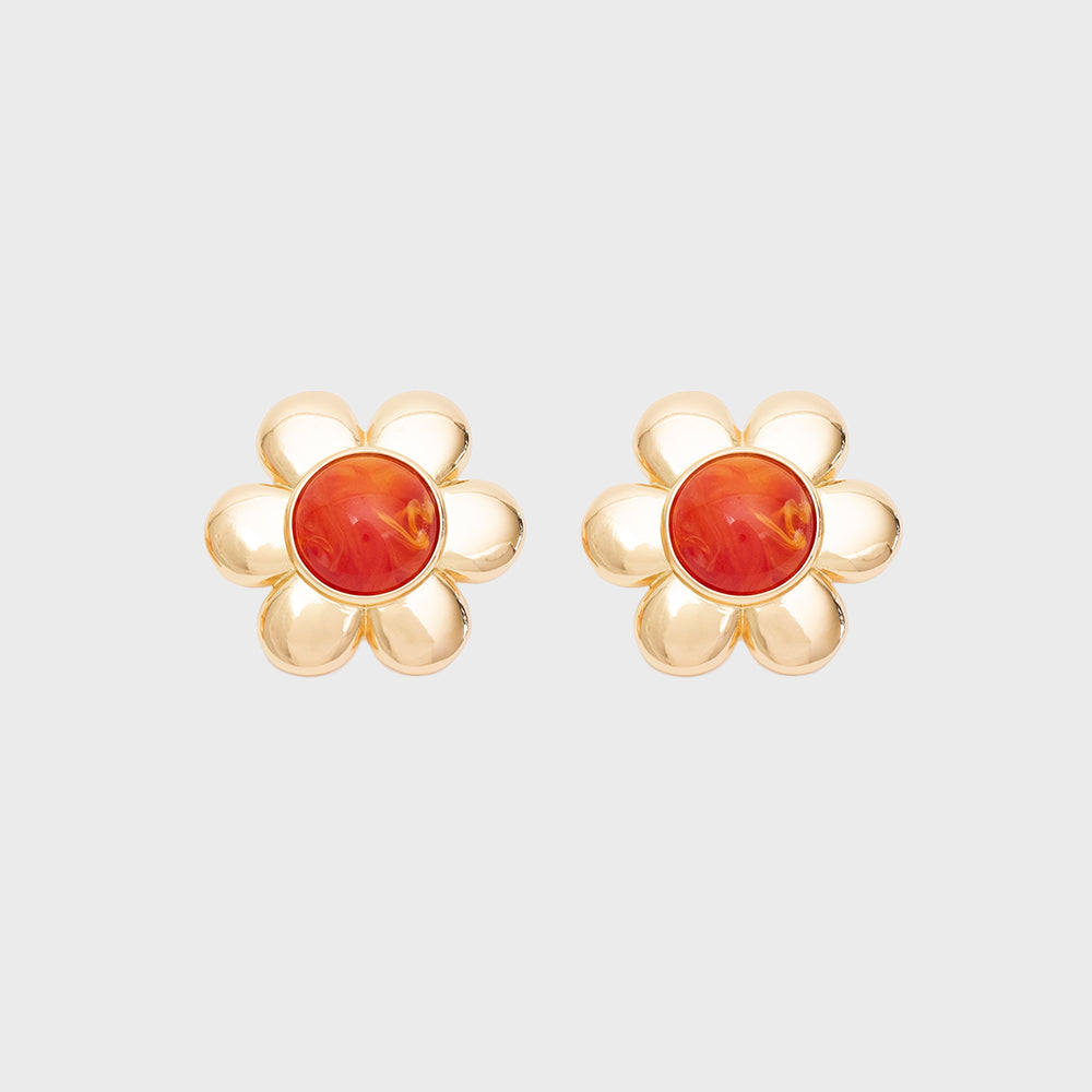 MARCELA ORANGE EARRING