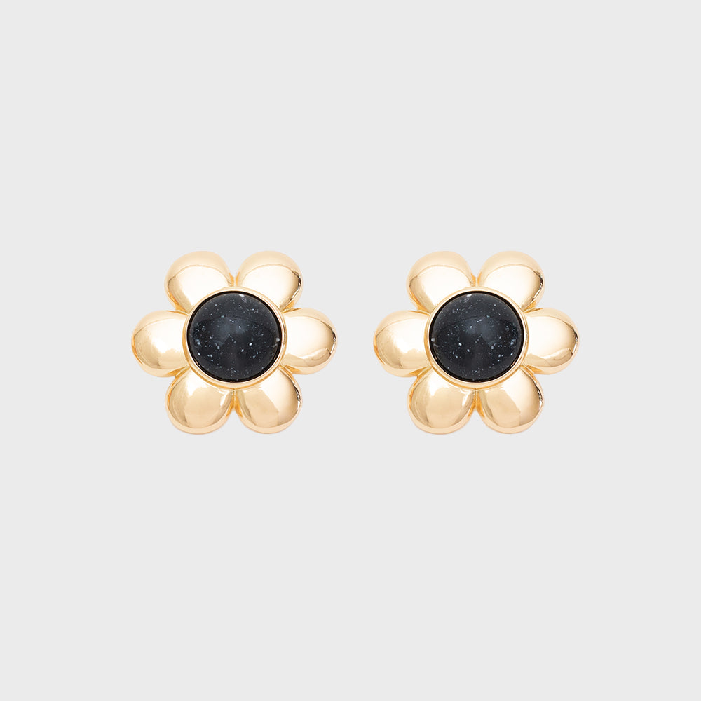 MARCELA BLACK EARRING