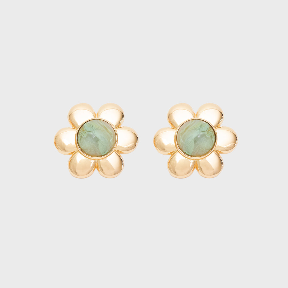 MARCELA GREEN EARRING