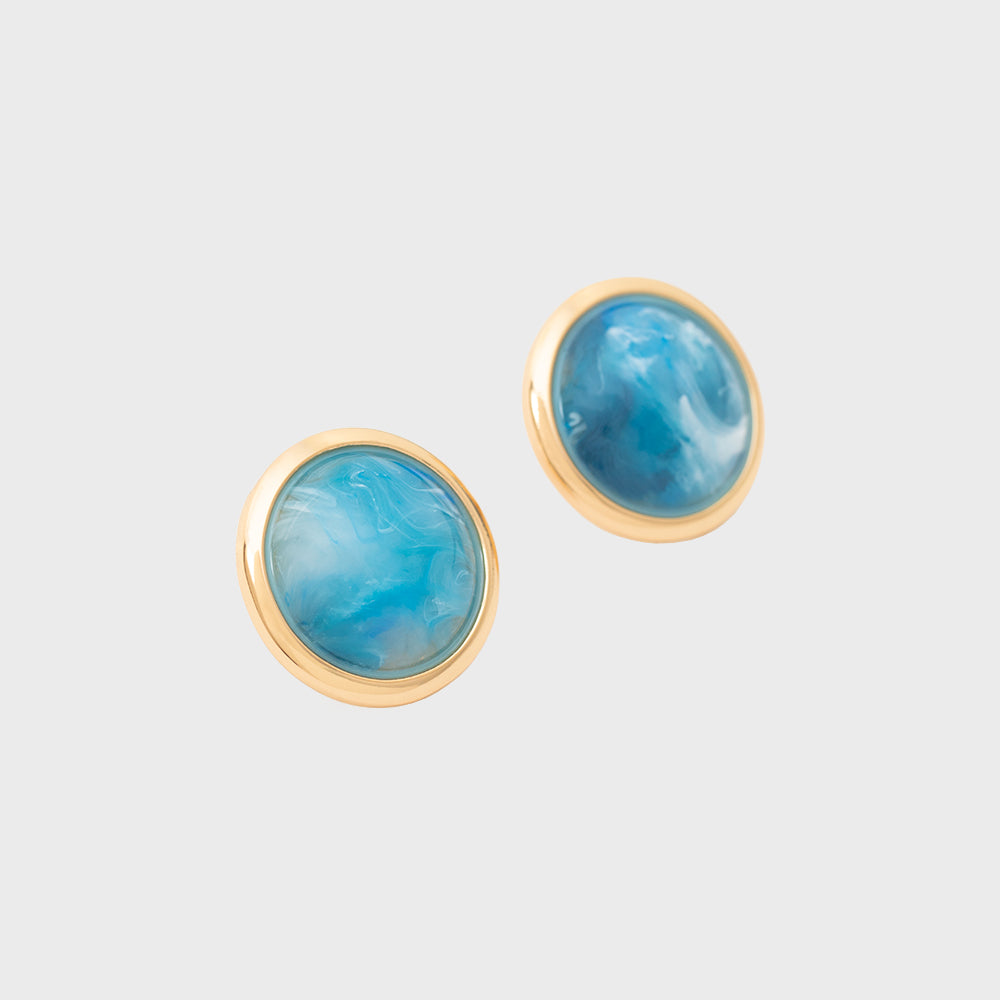 VERONA LIGHT BLUE EARRING