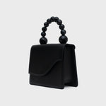 Cargue la imagen en el visor de la galería, ARIA TRAPEZE CIRCLES BAG NEGRO
