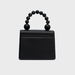 Cargue la imagen en el visor de la galería, ARIA TRAPEZE CIRCLES BAG NEGRO
