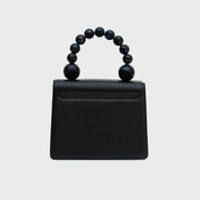 ARIA BEADED LUNCH BAG NEGRO