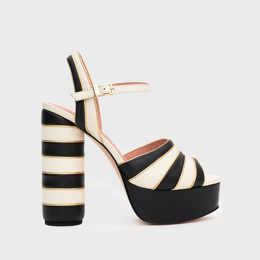 AUDREY PLATFORM BLACK BONE