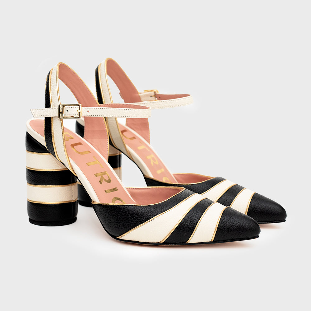 AUDREY PUMP BLACK BONE