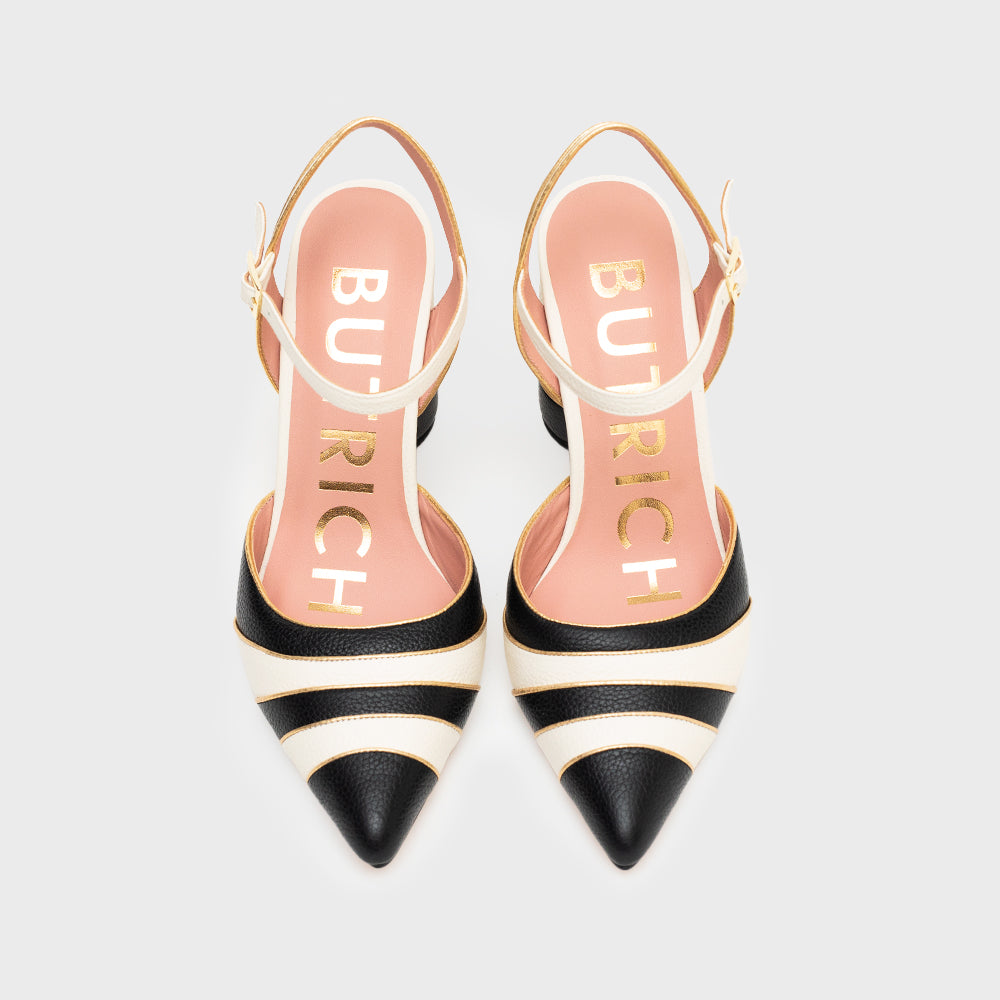 AUDREY PUMP BLACK BONE