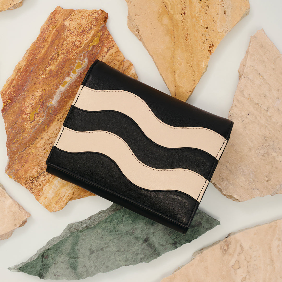 AYLA BLACK BONE WALLET